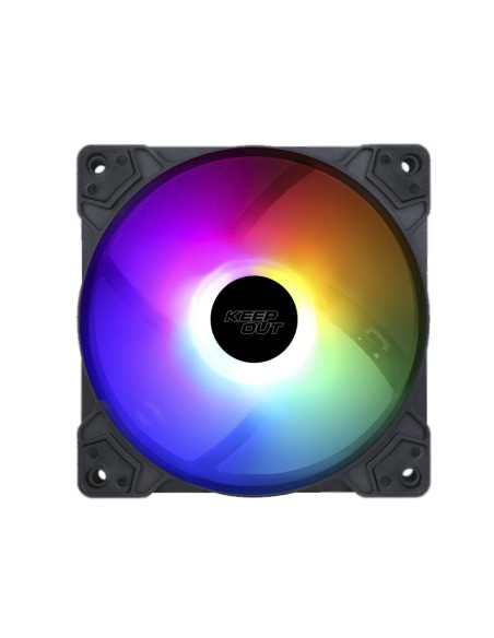 XFC-120F sistema de refrigeración para ordenador Carcasa del ordenador Ventilador 12 cm Negro