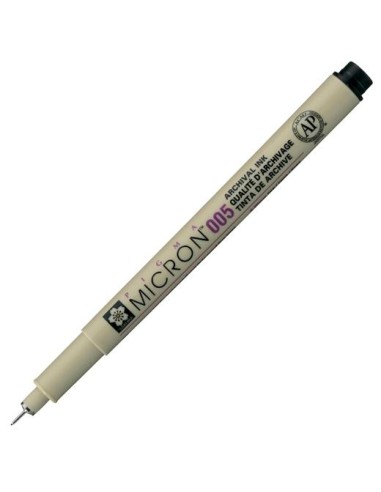 TALENS SAKURA ROTULADOR PIGMA MICRON 003 - 0.15MM NEGRO - Pack de 12 unidades