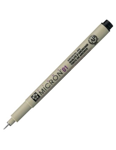 TALENS SAKURA ROTULADOR PIGMA MICRON 01 0.25MM NEGRO