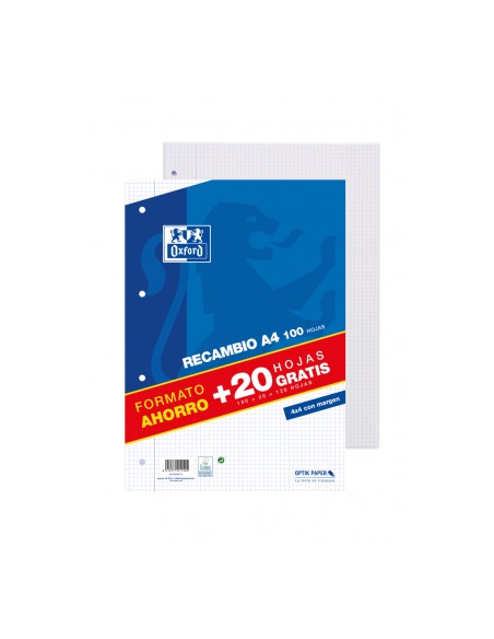 400058179 papel de cuaderno 210 x 297 mm (A4) 120 hojas