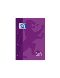 OXF REC. COLOR A4 80H 5X5 MOR 400073236