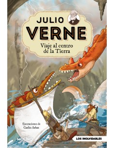 Julio Verne Viaje al centro de la Tierra edicion actualizada ilustrada y adaptada