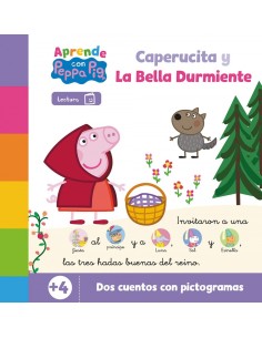PEPPA PIG LECTOESCRITURA APRENDE CON PEPPA CAPERUCITA Y LA BELLA DURMIENTE