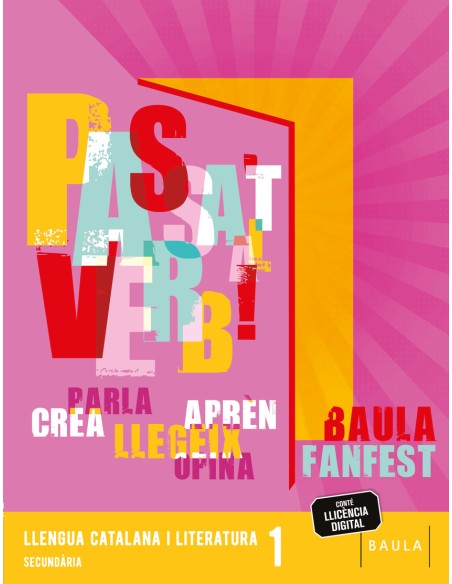Llengua catalana i literatura 1r Secundaria Llibre alumne Fanfest