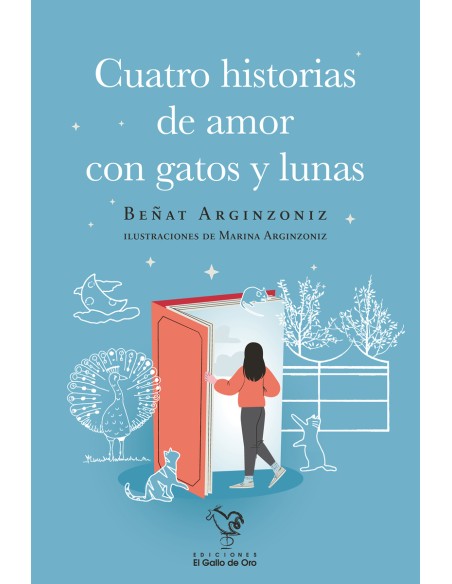 Cuatro historias de amor con gatos y lunas