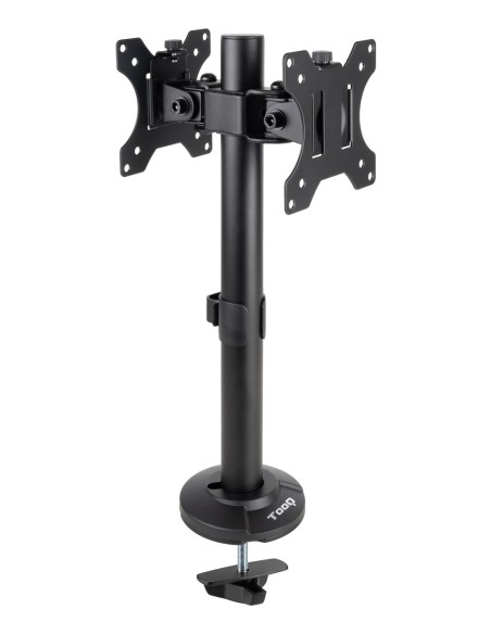 Soporte de Mesa para 2 Pantallas 17"-32", Negro