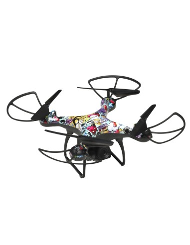 DCH-350 dron con cámara 4 rotores Cuadricóptero 1 MP 1600 mAh Multicolor