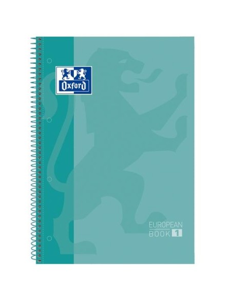 CUAD. EBOOK1 OXFORD A4+80H.HZTL VE.MENTA - Pack de 10 unidades - 400078125