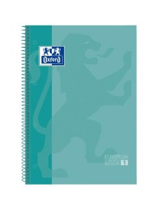 CUAD. EBOOK1 OXFORD A4+80H.HZTL VE.MENTA - Pack de 5 unidad - 400078125