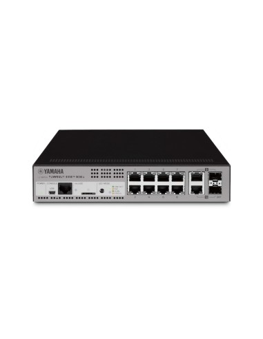 SWR2311P-10G Gestionado L2 10G Ethernet (100/1000/10000) Energía sobre Ethernet (PoE) Negro, Plata