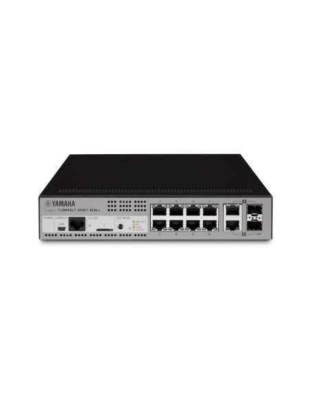 SWR2311P-10G Gestionado L2 10G Ethernet (100/1000/10000) Energía sobre Ethernet (PoE) Negro, Plata