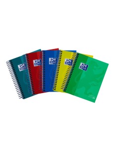 400088285 cuaderno y block A6 120 hojas Colores surtidos