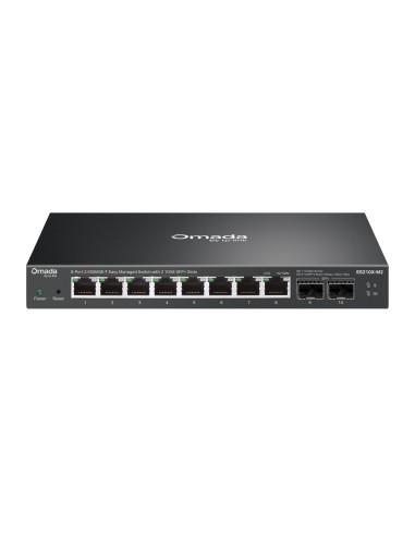 ES210X-M2 switch Gestionado 2.5G Ethernet (100/1000/2500) Montaje en pared/escritorio Negro