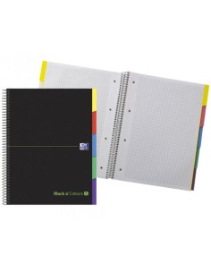 Europeanbook 5 cuaderno y block A4+ 100 hojas Negro, Verde