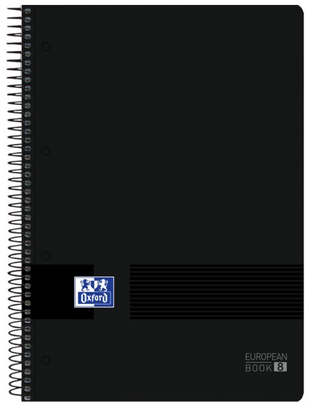 400088489 cuaderno y block 160 hojas Negro 400088489 Pack 5 Unid