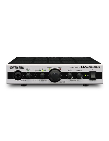 MA2030A amplificador de audio 2.0 canales Sistema de megafonía Negro