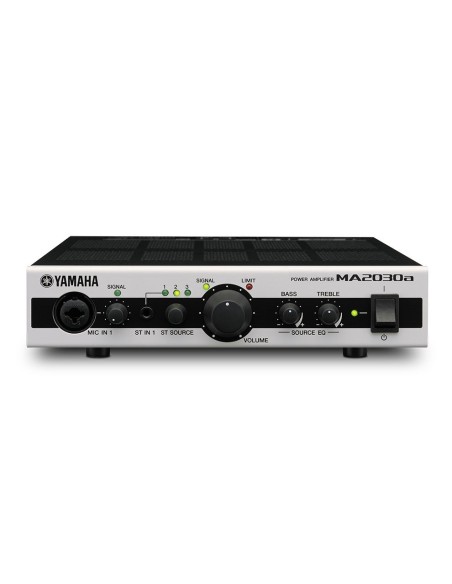 MA2030A amplificador de audio 2.0 canales Sistema de megafonía Negro