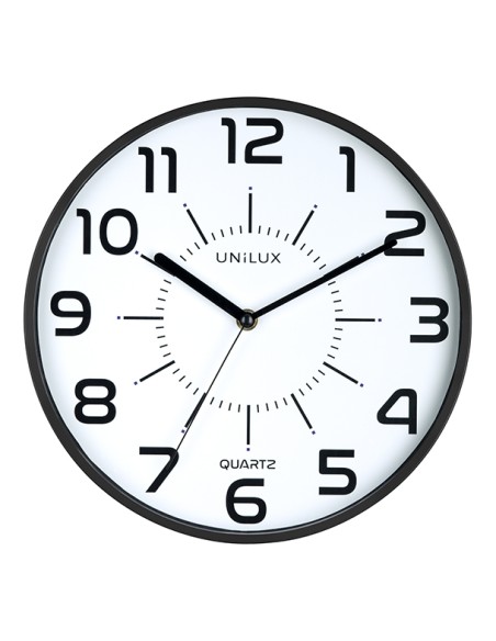 POP Pared Quartz clock Alrededor Negro