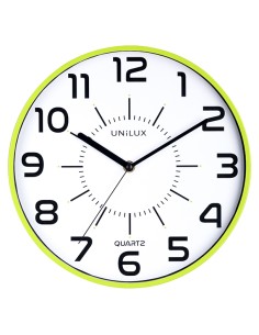 POP Pared Quartz clock Alrededor Verde
