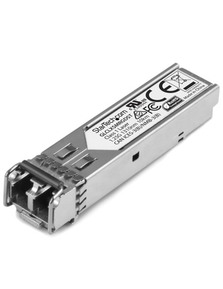 Módulo Transceptor SFP Compatible con Cisco GLC-LX-SM-RGD - 1000BASE-LX - Monomodo 1GbE - SFP Ethernet Gigabit 1Gb - LC - 10km -
