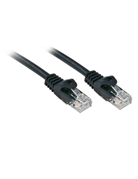 Rj45/Rj45 Cat6 3m cable de red Negro U/UTP (UTP)