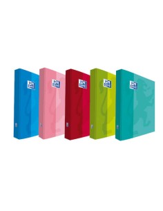 CARPETA DE ANILLAS 4X40 TAPA EXTRADURA A4+ COLORES SURTIDOS SCHOOL OXFORD 400106672