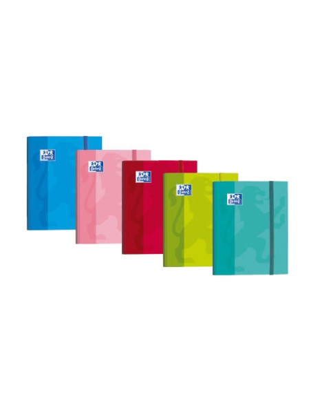 CARPETA DE GOMAS CON SOLAPAS TAPA EXTRADURA A4+ COLORES SURTIDOS SCHOOL OXFORD - Pack de 10 Unidades - 400106673