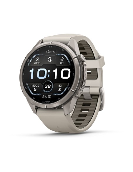 fenix 9 Pro 3,3 cm (1.3") AMOLED 43 mm Digital 416 x 416 Pixeles Pantalla táctil Titanio Wifi GPS (satélite)