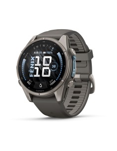 fenix 9 3,3 cm (1.3") AMOLED 43 mm Digital 416 x 416 Pixeles Pantalla táctil Titanio Wifi GPS (satélite)