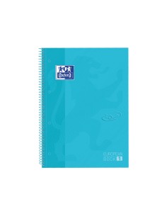 400107010 cuaderno y block 80 hojas Azul - Pack de 5 unidades  - 400107010