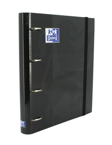 400109182 carpeta de cartón A4+ Negro