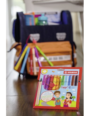 Cappi rotulador Medio Multicolor 12 pieza(s)