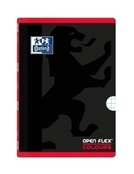 LIBRETA GRAP.OXFORD SCH.A4 48h CD.5 ROJO - Pack de 40 unidades