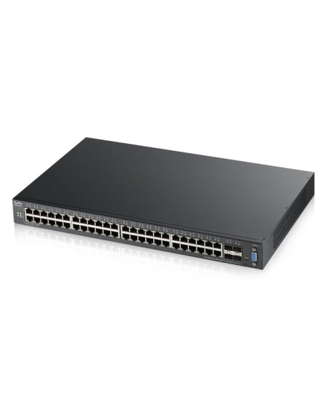 XGS2210-52 Gestionado L2 Gigabit Ethernet (10/100/1000) 1U Negro