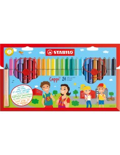 Cappi rotulador Medio Multicolor 24 pieza(s)