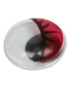 OJOS MOVILES SMART ROJO 10 mm. PACK 50