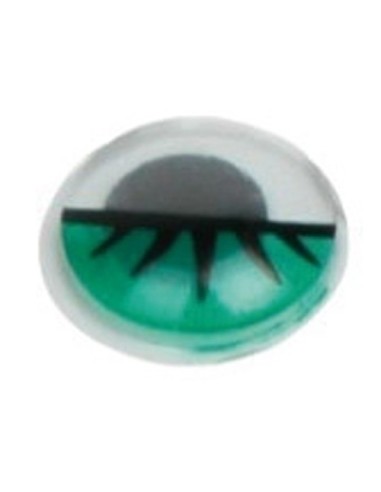 OJOS MOVILES SMART VERDE 10 mm. PACK 50