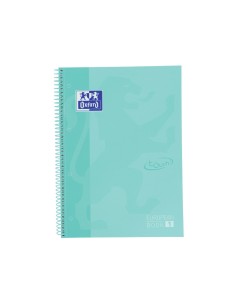 400117274 cuaderno y block A4+ 80 hojas Color menta Pack 5 Unid