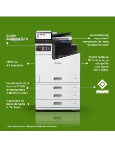 Impresora multifunción WorkForce Enterprise AM-C10000 A3 color, 100 ppm