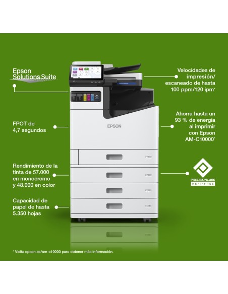 Impresora multifunción WorkForce Enterprise AM-C10000 A3 color, 100 ppm