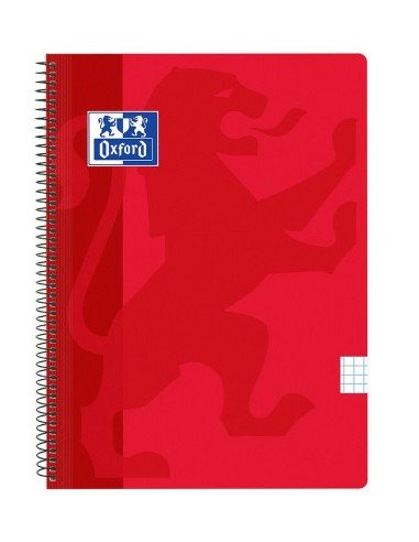 400121815 cuaderno y block A4 80 hojas Rojo