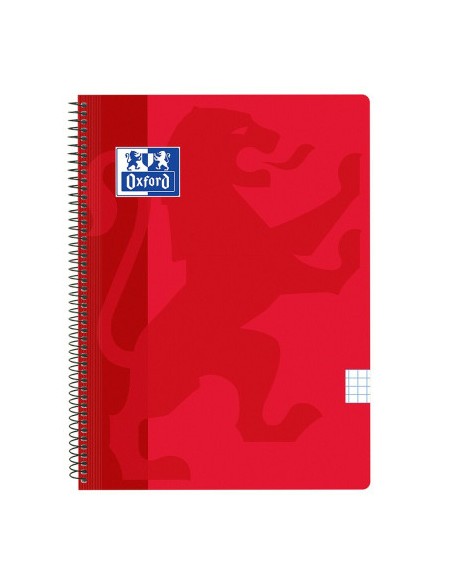 400121815 cuaderno y block A4 80 hojas Rojo