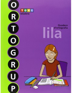 Quadern ortografia Ortogrup lila