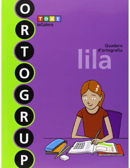Quadern ortografia Ortogrup lila