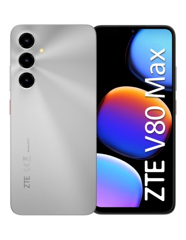 V80 Max 17,5 cm (6.9") Ranura híbrida Dual SIM Android 16.0 4G USB Tipo C 12 GB 128 GB 6000 mAh Plata