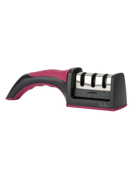 HACC4541 afilador de cuchillo Afilador de cuchillos de discos Negro, Rojo