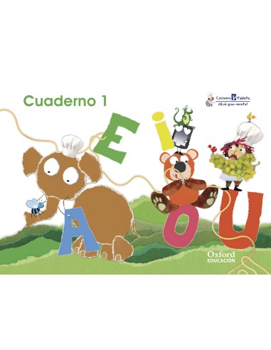 Cocinero y Tableta 3 anos Nivel 1 Cuaderno