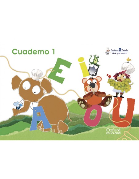Cocinero y Tableta 3 anos Nivel 1 Cuaderno