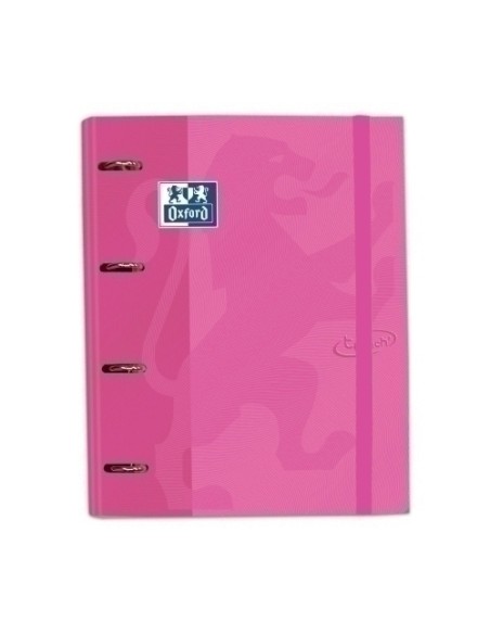 CARPEBLOC OXFORD A4 4AN.100 Hj FUCSIA - Pack de 4 unidades