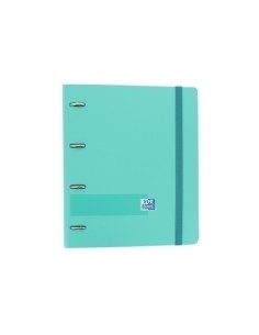 CARPEBLOC OXFORD A4 4AN.100 Hj ICE MINT - Pack de 4 unidades